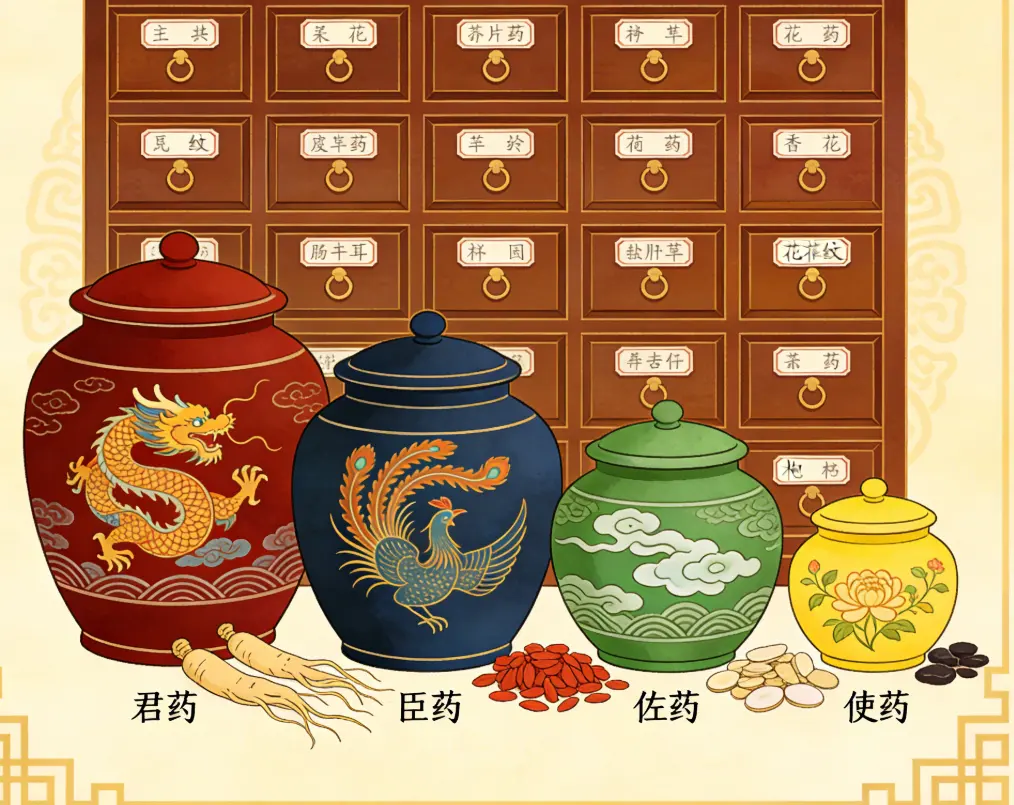 中医养生密码之&ldquo;君臣佐使&rdquo;，你了解多少？