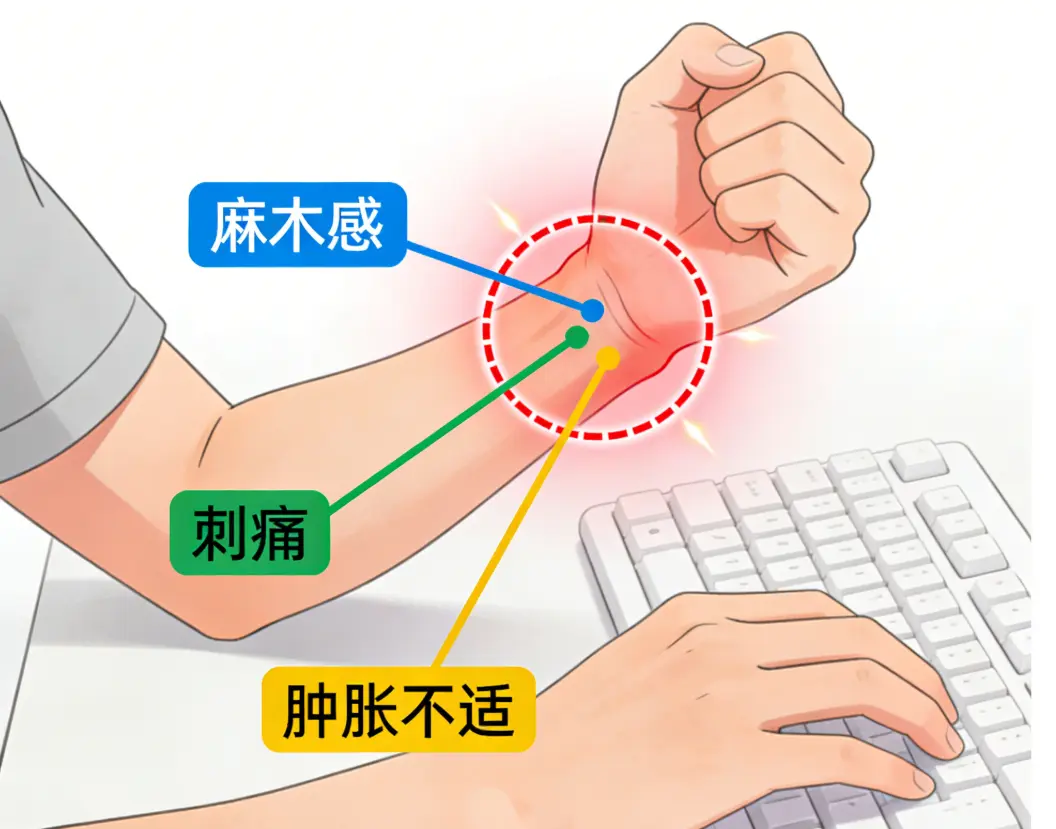 鼠标手正式纳入职业病目录｜腕管综合征全周期防护指南（附自测方法与中医调理建议）