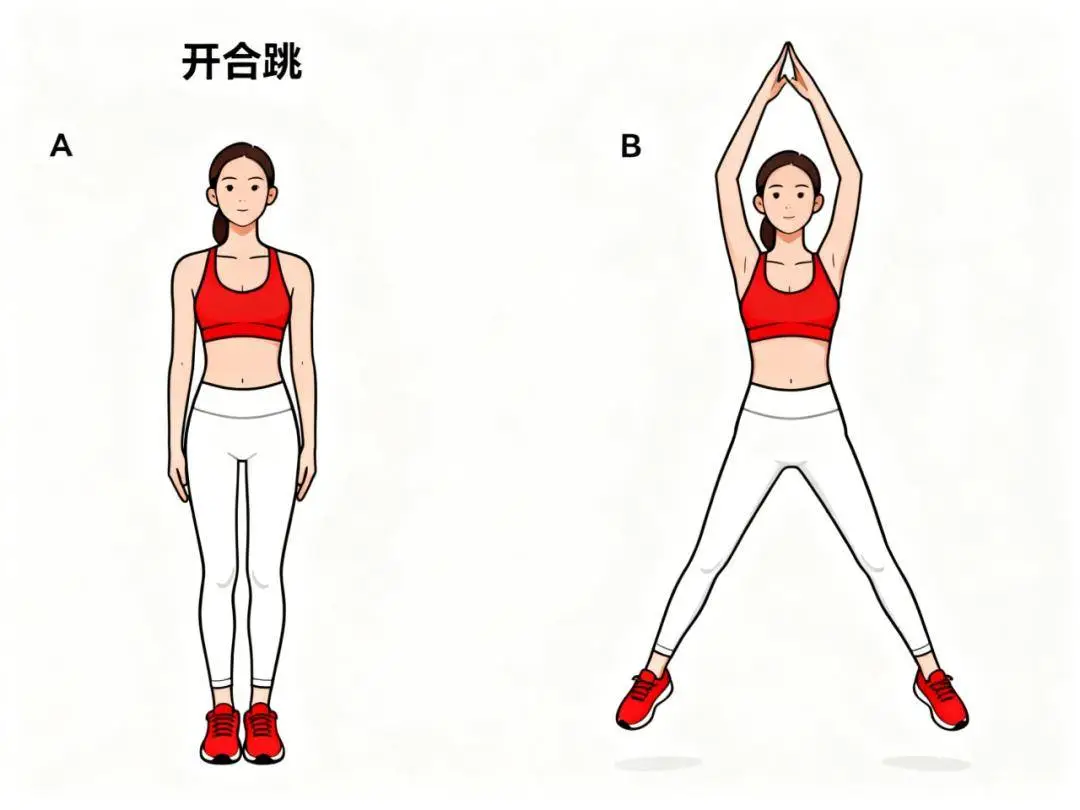 开合跳和跳绳哪个减肥效果好？跳绳和开合跳的优缺点解析